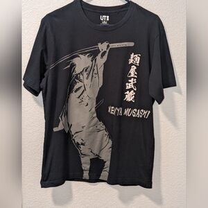 UT Uniqlo Menya Musashi Tsukemen Ramen T-Shirt Size XL